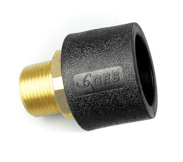 Socket Fusion Transition Fitting 1-1/4"x1" - Click Image to Close